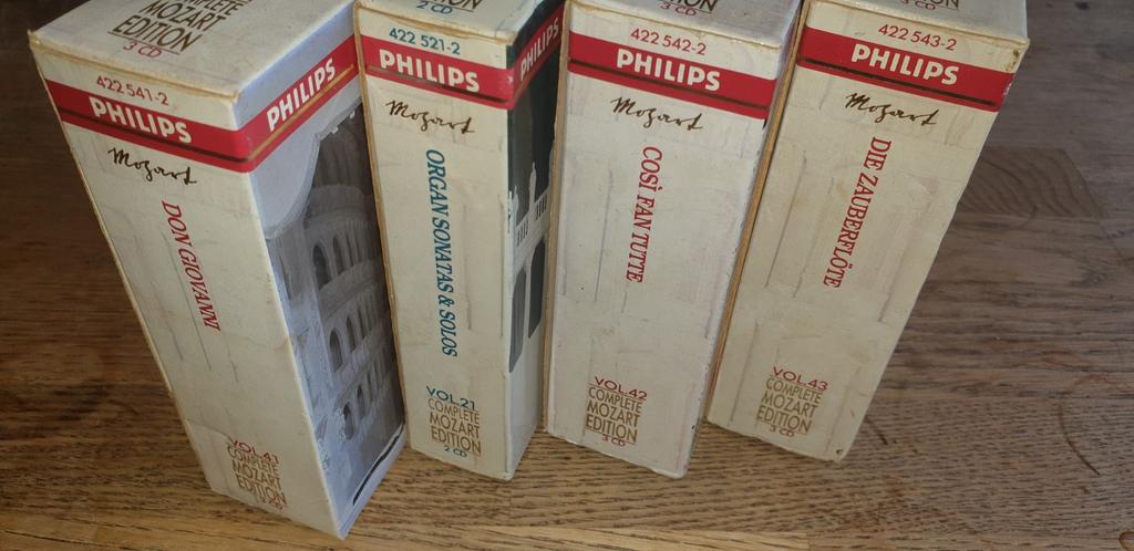 Philips Complete Mozart Edition CD Boxsets - Diverse Opera's, Cd's en Dvd's, Cd's | Klassiek, Gebruikt, Opera of Operette, Classicisme