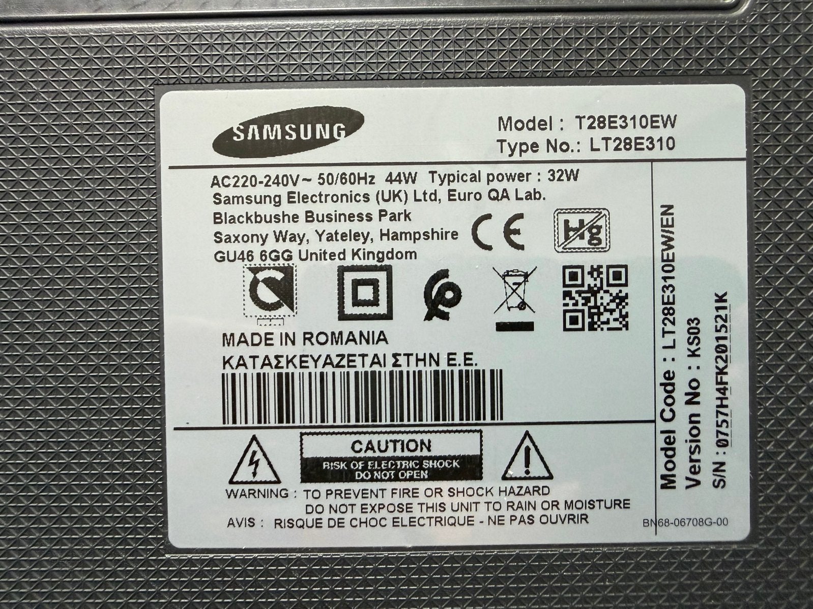 Samsung LT28E310EW/EN 28 inch LED TV, 50 Hz, Ophalen of Verzenden, Samsung, Gebruikt