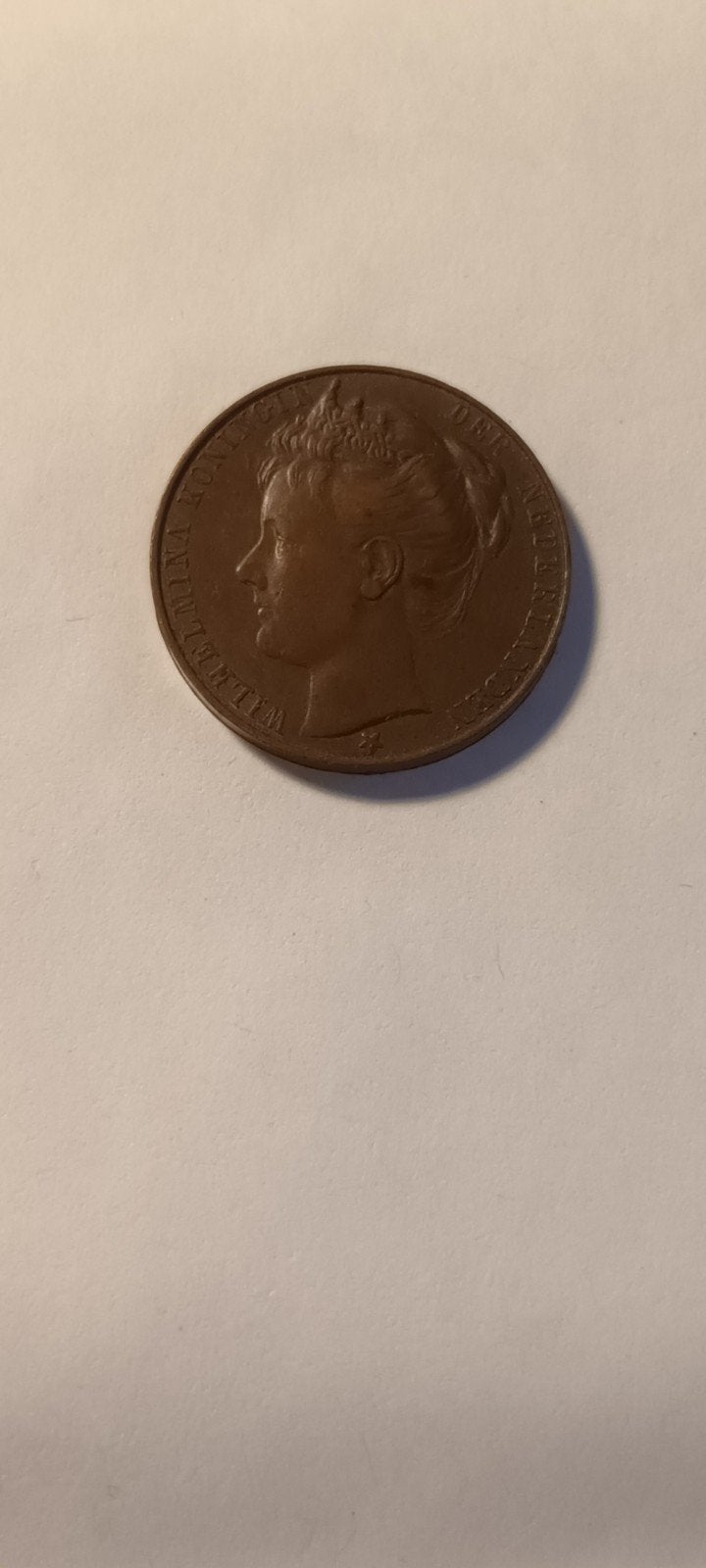 Koningin Wilhelmina inhuldigingspenning 1898, Ophalen of Verzenden, Koningin Wilhelmina, Overige waardes, Losse munt