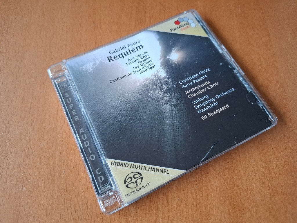 FAURÉ: REQUIEM e.a. - Ed Spanjaard SACD, Ophalen of Verzenden, Romantiek, Zo goed als nieuw, Vocaal