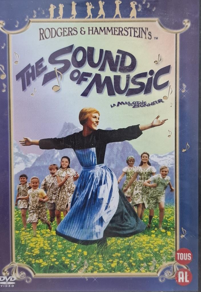The Sound of Music krasvrije dvd, Cd's en Dvd's, Verzenden, Overige genres, Zo goed als nieuw, Alle leeftijden