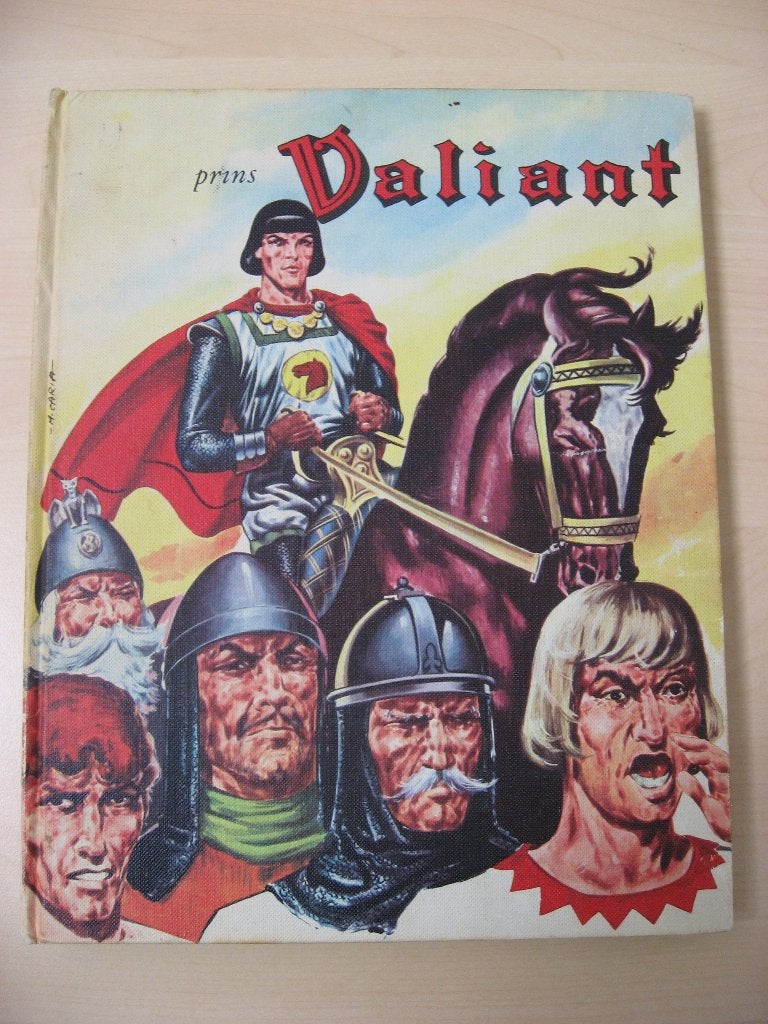 Prins Valiant. HC. 1966. 1 ste druk., Eén stripboek, Ophalen of Verzenden, Gelezen