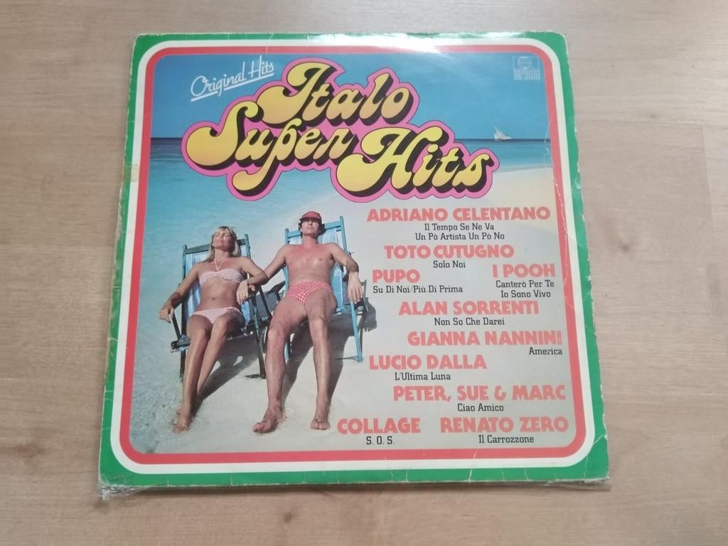 Vinyl Italo super hits, Ophalen of Verzenden, Zo goed als nieuw, Pop