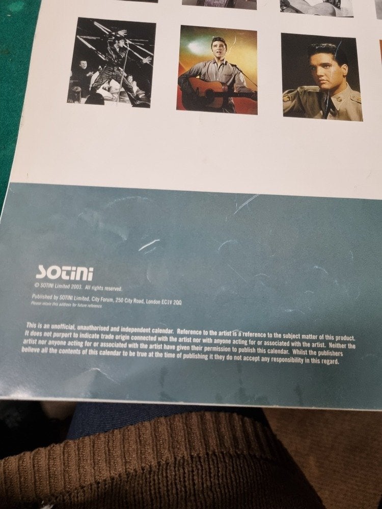 kalender elvis presley 2004, Diversen, Kalenders, Ophalen of Verzenden, 'T Olde Gre-j, Info@toldegrej.nl, Endepoelstraat 20f Didam