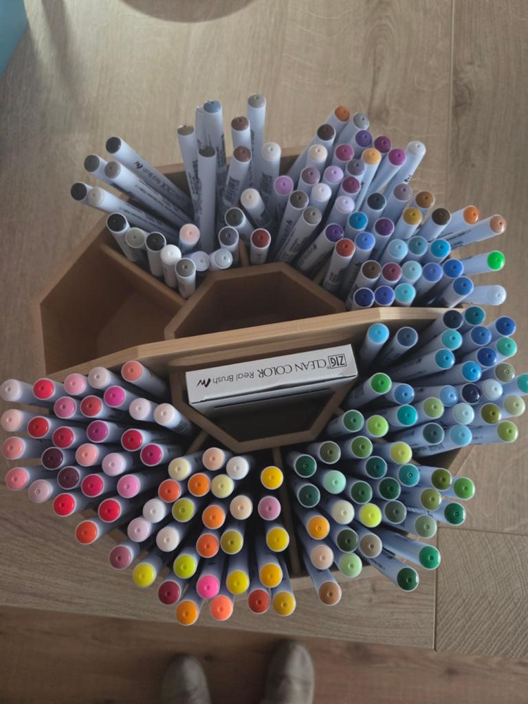 ZIG Clean Color Real Brush Pennenset, Ophalen of Verzenden, Nieuw, Potlood of Stift
