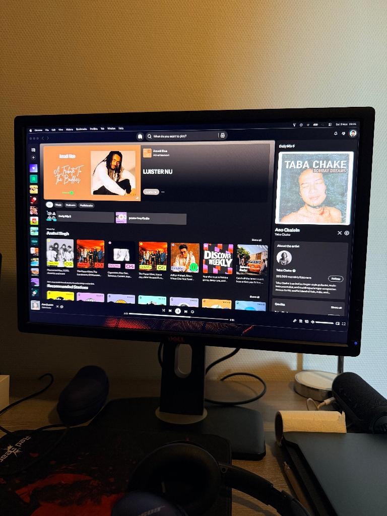 Monitor (Schermmonitor), Computers en Software, Monitoren, IPS, USB-C, Full HD, Zo goed als nieuw