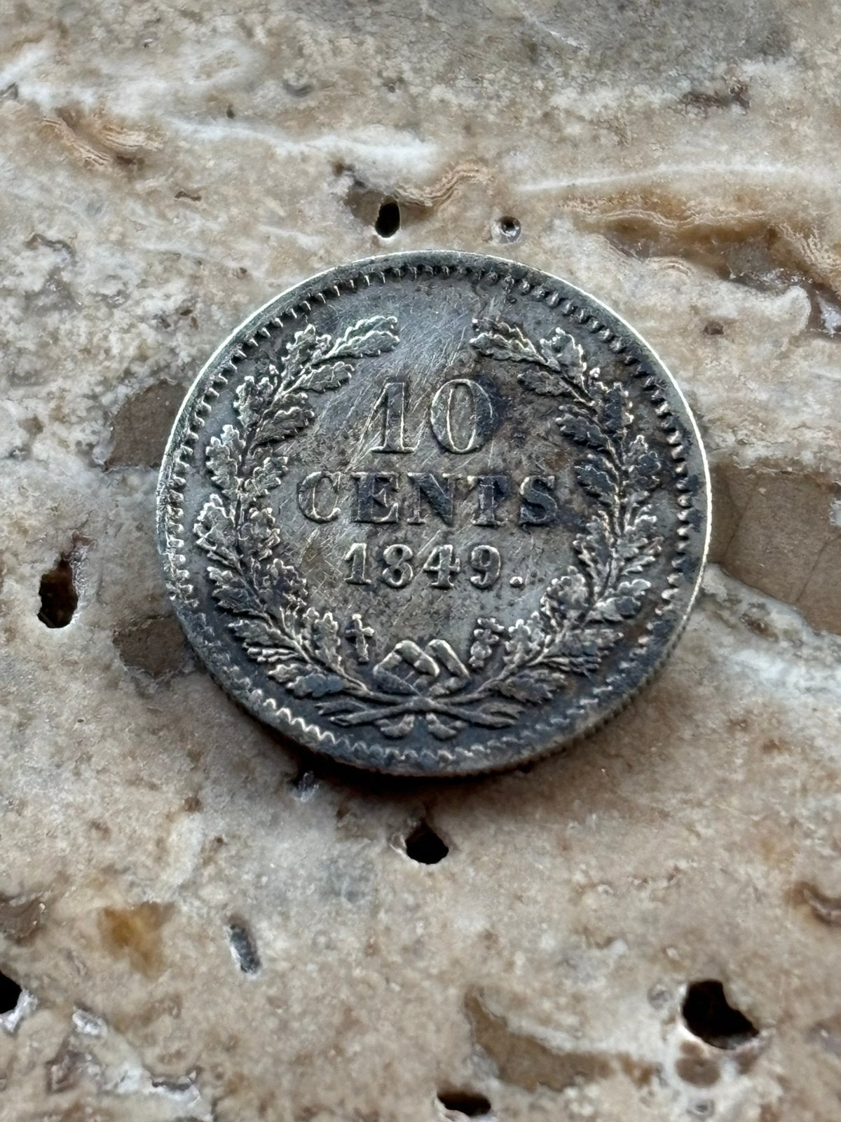 10 cent 1849 Willem II, zeer mooie kwaliteit, Postzegels en Munten, Munten | Nederland, Zilver, Ophalen of Verzenden, 10 cent