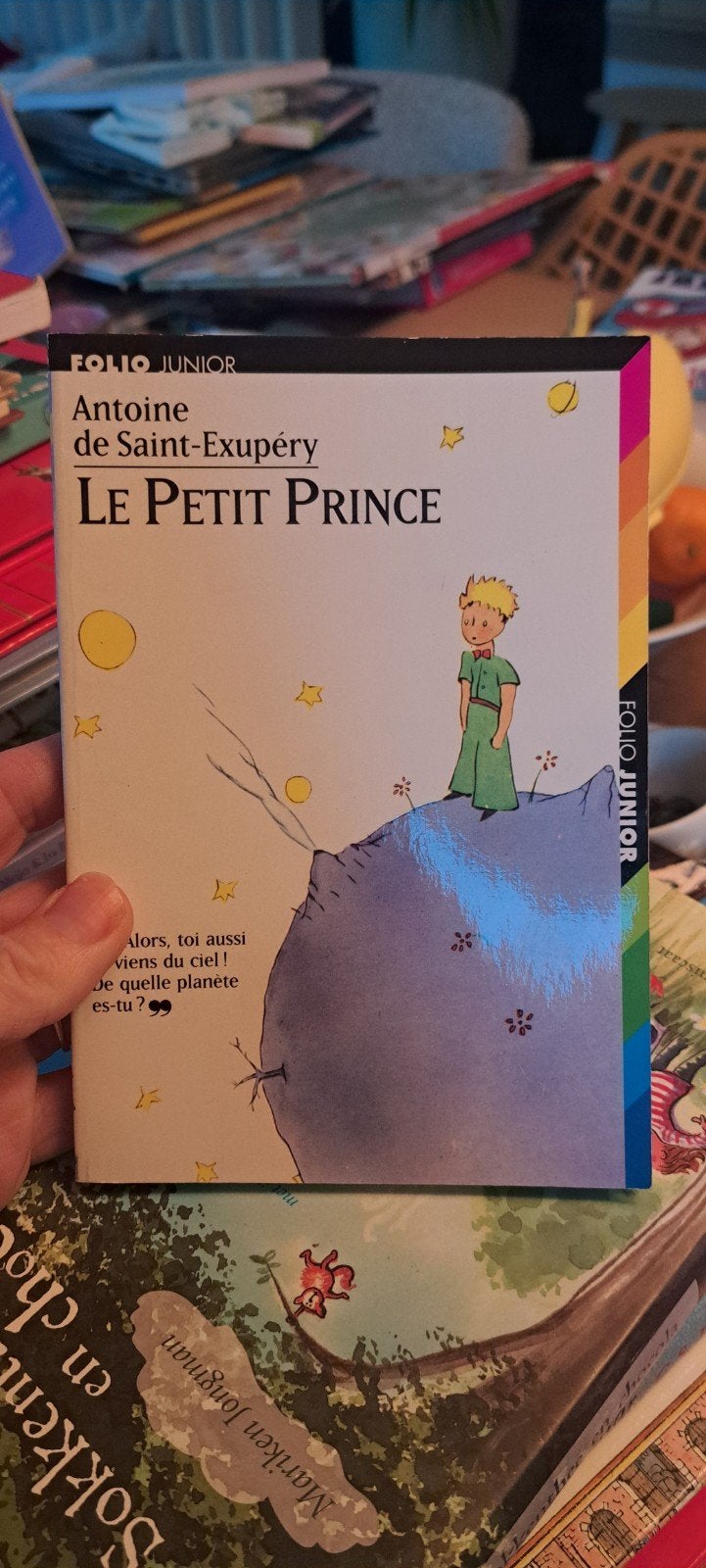 Le Petit Prince - Antoine de Saint-Exupéry (Folie Junior), Ophalen of Verzenden, Zo goed als nieuw, Antoine de Saint-Exupéry, Fictie algemeen