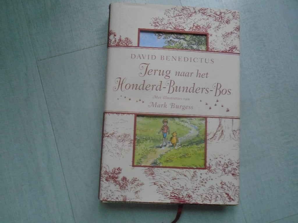 terug naar het honderd-bunderbos, david benedictus, Ophalen of Verzenden, Zo goed als nieuw, David benedictus, Fictie algemeen
