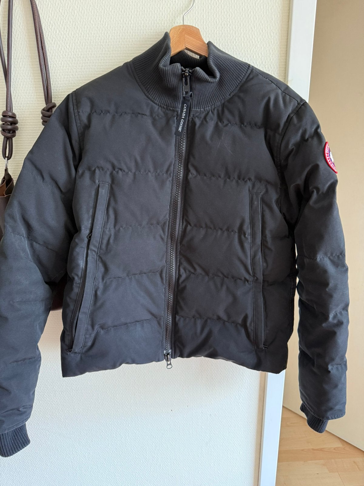 Canada Goose Arctic Program Bomber Jacket Black - Fusion XL, Ophalen of Verzenden, Zo goed als nieuw, Maat 56/58 (XL), Zwart