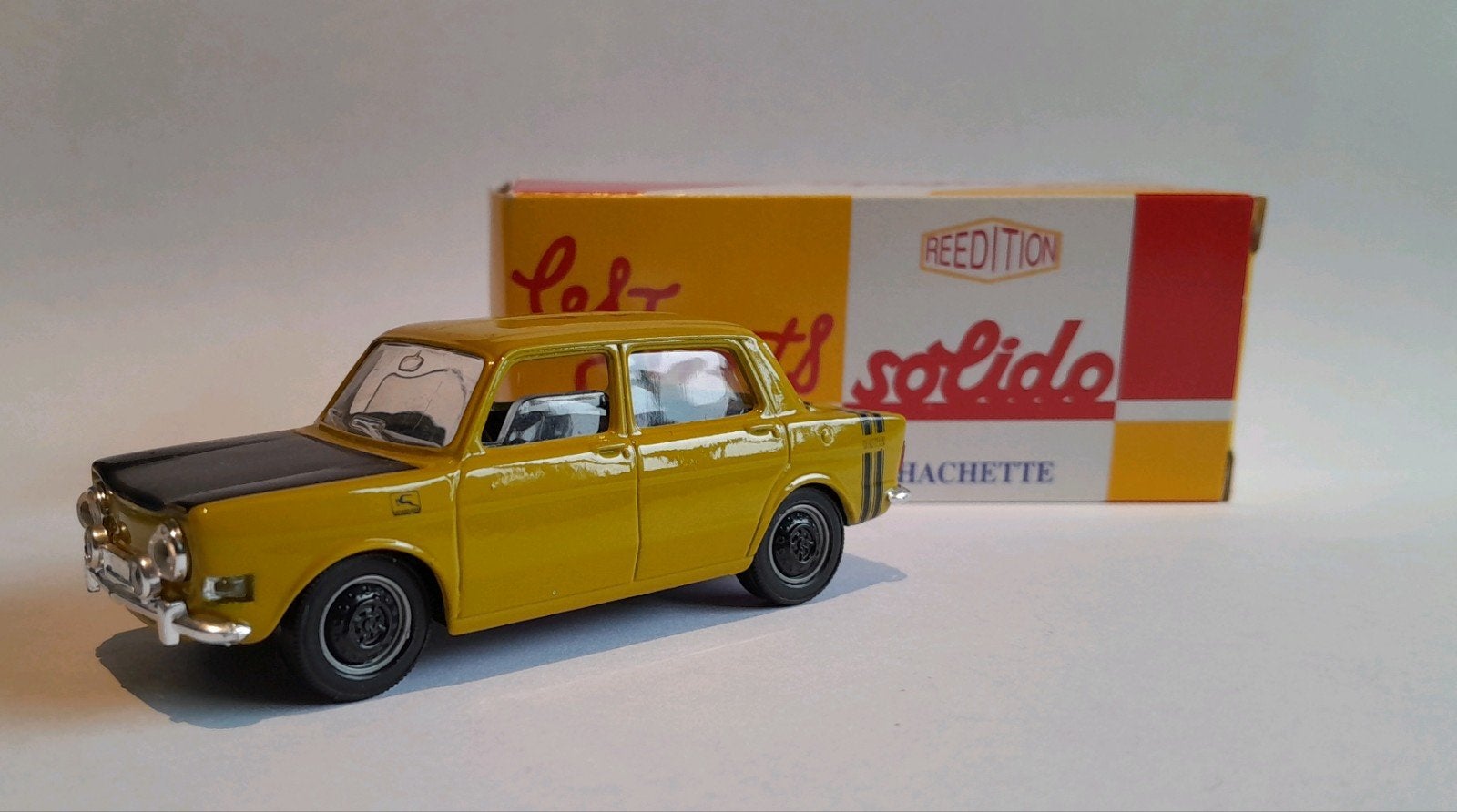 Solido Simca 1000 Rallye 1/43, Ophalen of Verzenden, Zo goed als nieuw, Auto, Solido