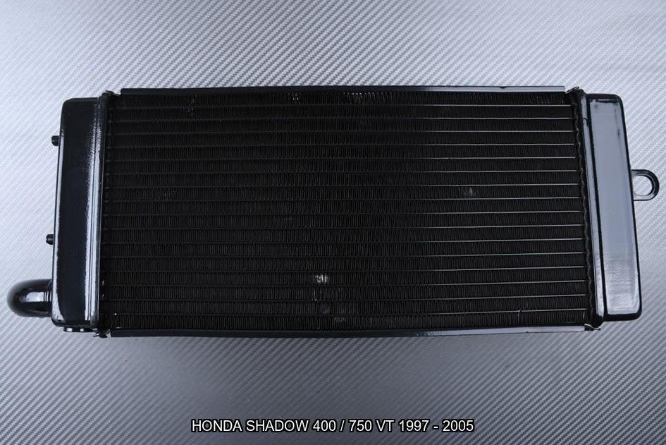 Radiateur Koeler AVDB voor HONDA SHADOW 400 750 VT 1997 2005, Motoren, Verzenden, Nieuw
