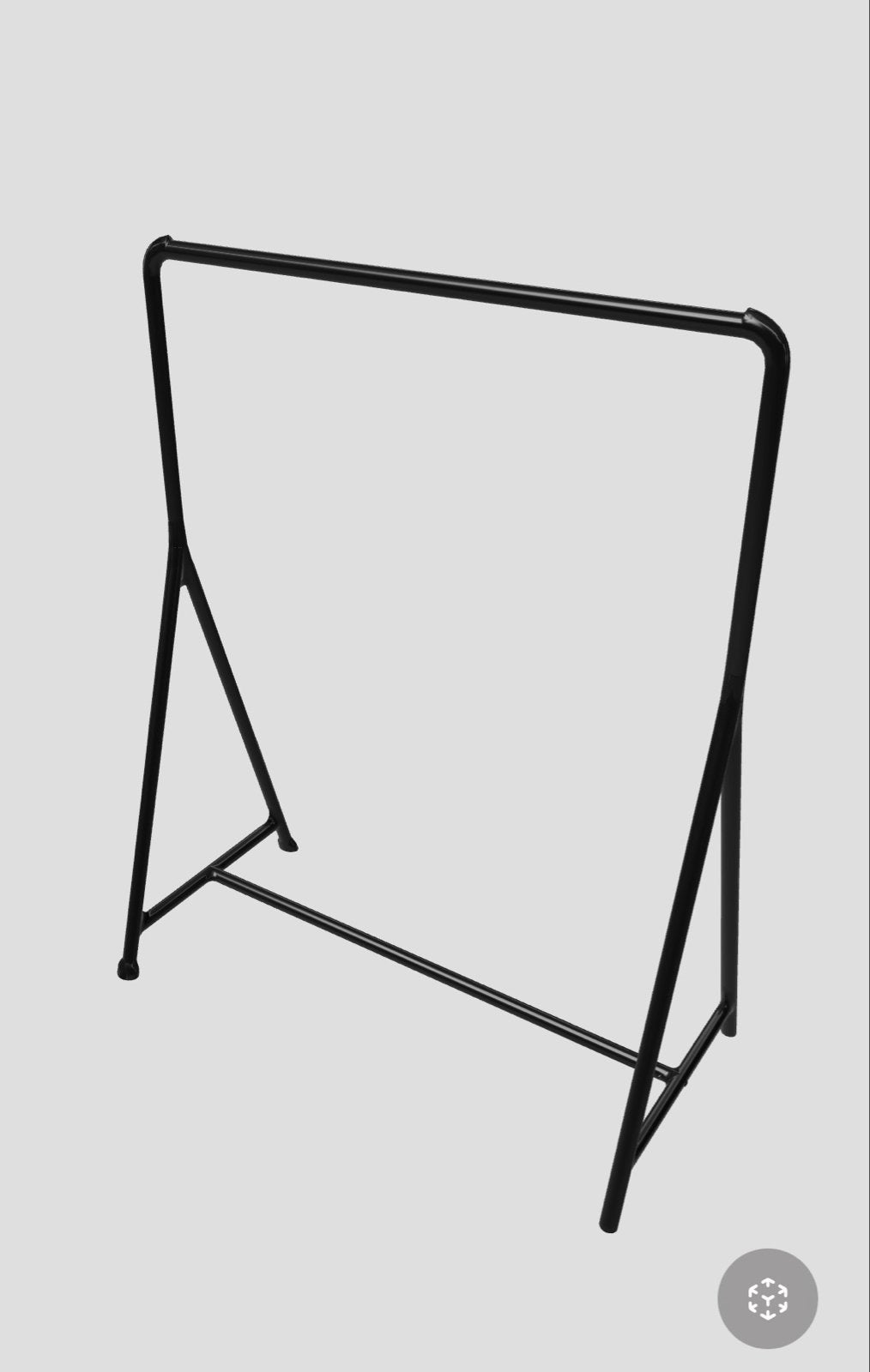 IKEA Turbo Kledingrek - Zwart, Stevig en Modern, Ophalen, Zo goed als nieuw