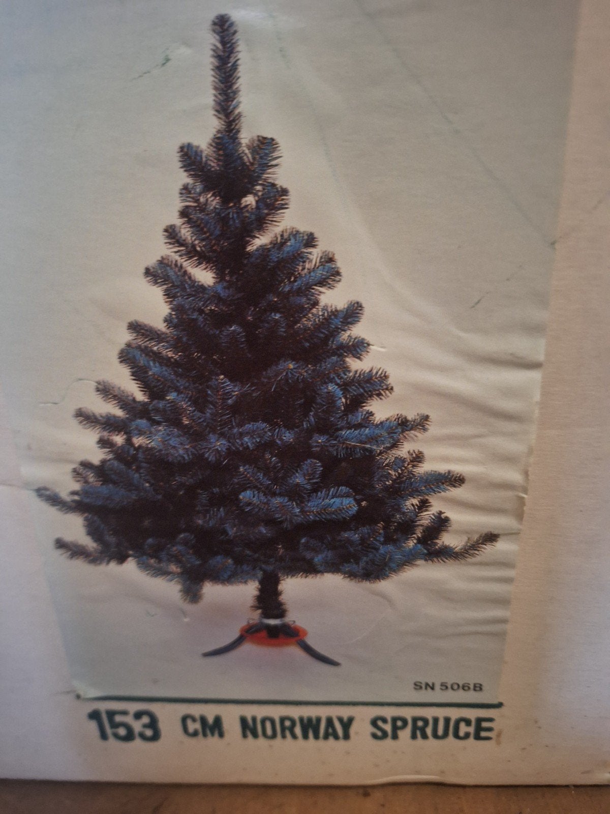 Kunstkerstboom, Ophalen, Gebruikt