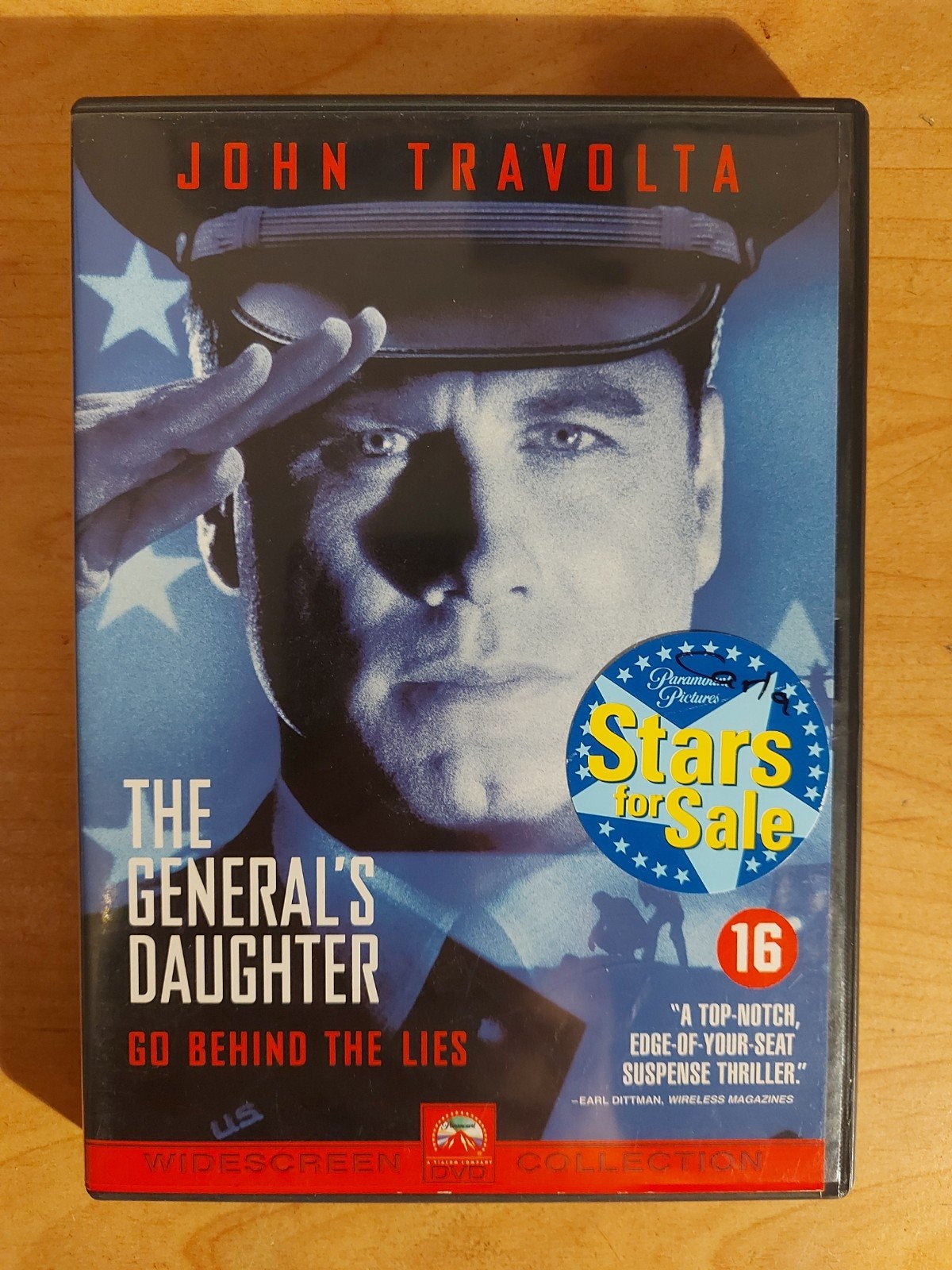 The General's Daughter - John Travolta James Woods, Alle leeftijden, Ophalen of Verzenden, Zo goed als nieuw, Actiethriller