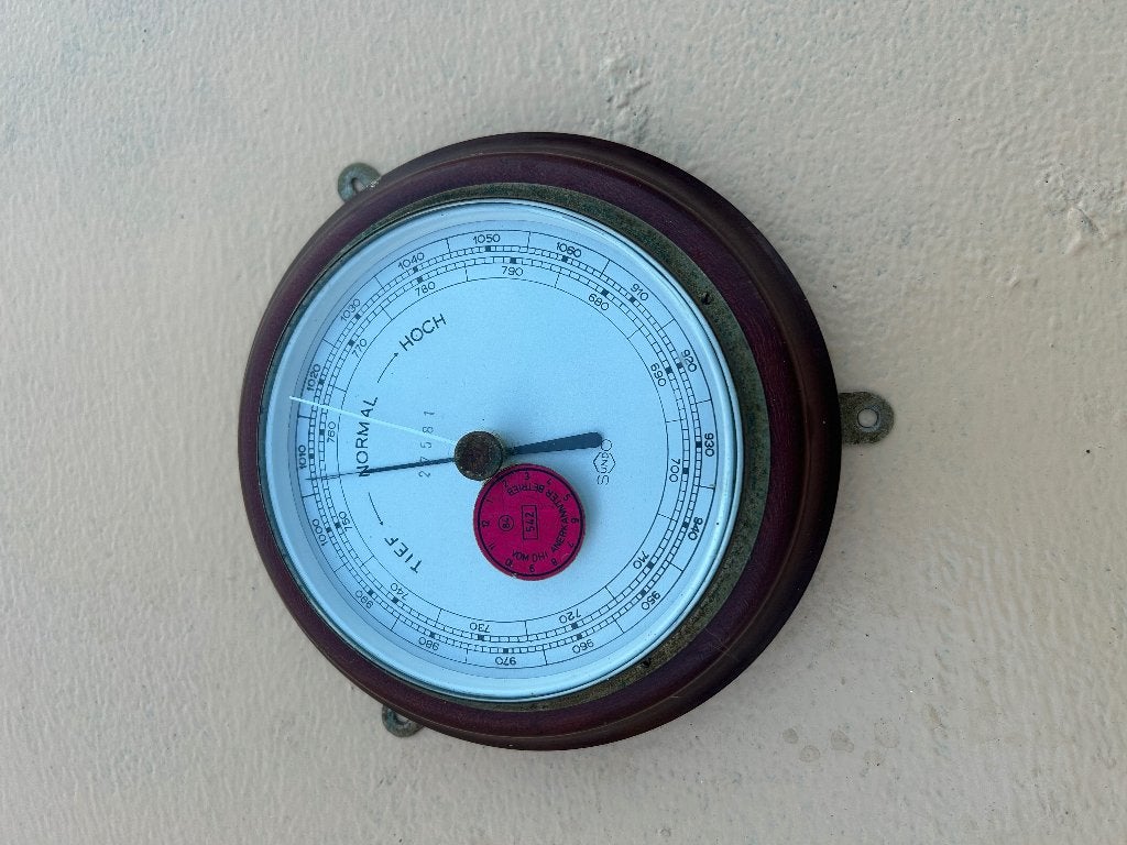 Scheeps Barometer , geijkt, Ophalen of Verzenden, Gebruikt, Barometer
