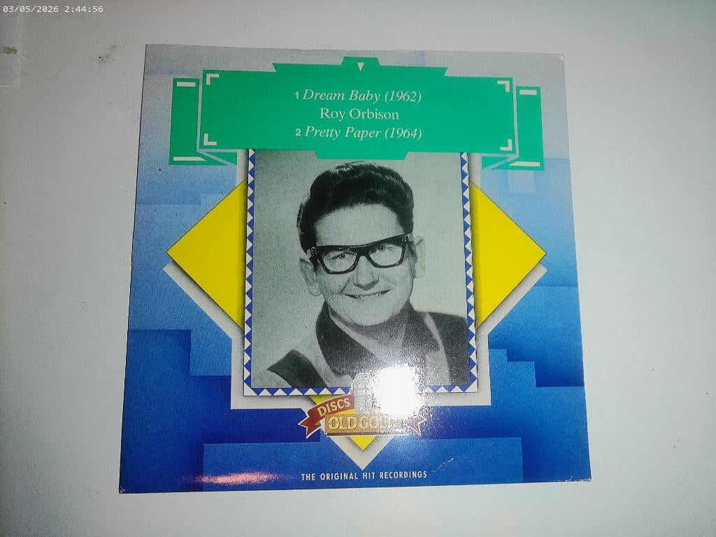 Roy Orbison - Dream Baby / Pretty Paper  ( OLDIES ), Gebruikt, 7 inch, Single, Ophalen of Verzenden
