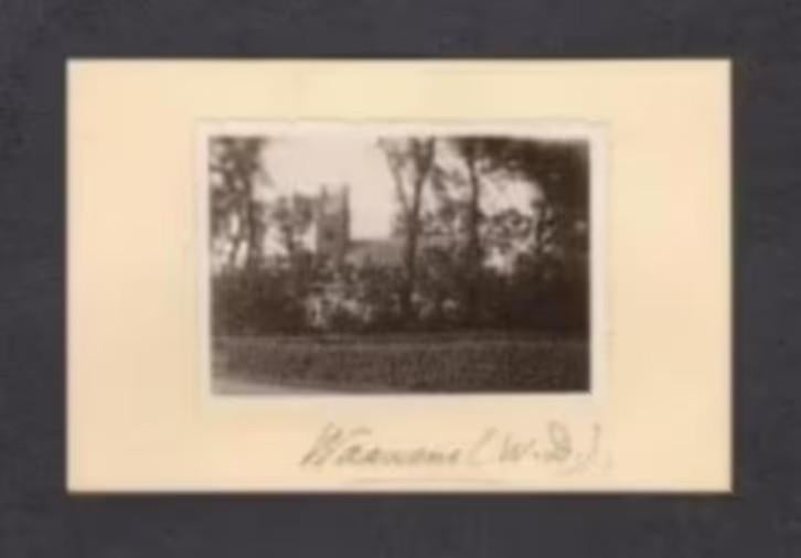 Foto Waaxens Sint Thomaskerk Jaren 30., Verzamelen, Foto, Ophalen of Verzenden, Zo goed als nieuw, Gebouw