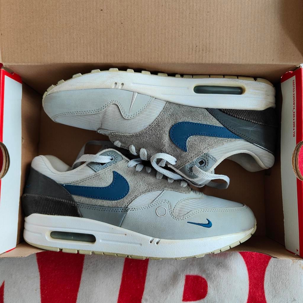 Nike Air Max 1 London City Pack EU42,5, Verzenden, Zo goed als nieuw, Overige kleuren