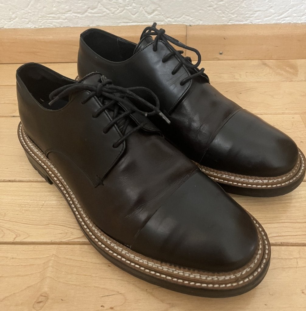 Filippa K veterschoenen maat 45 derby zwart leer Gabriel, Kleding | Heren, Schoenen, Verzenden, Zwart, Filippa K, Zo goed als nieuw