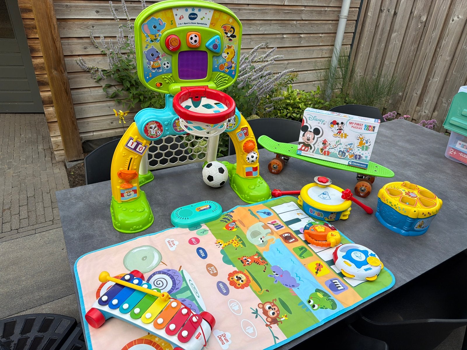 Grote set babyspeelgoed: VTech, Fisher-Price, Disney, Bumba, Ophalen, Gebruikt, Jongen of Meisje