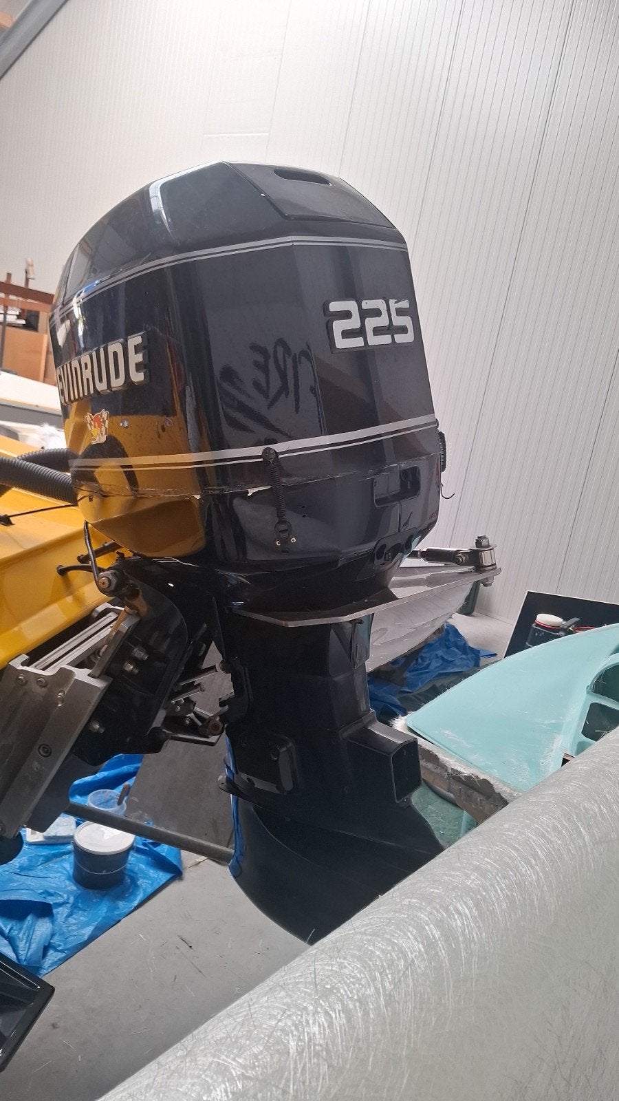 Evinrude 225 PK Buitenboordmotor getuned, Ophalen, Gebruikt, 30 pk of meer, Buitenboordmotor