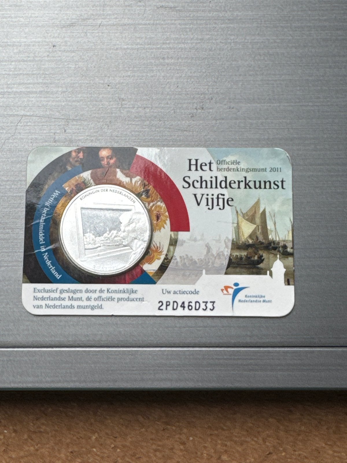 Het Schilderkunst Vijfje 2011 - Ongebruikt, Ophalen of Verzenden, Koningin Beatrix, Euro's, Losse munt