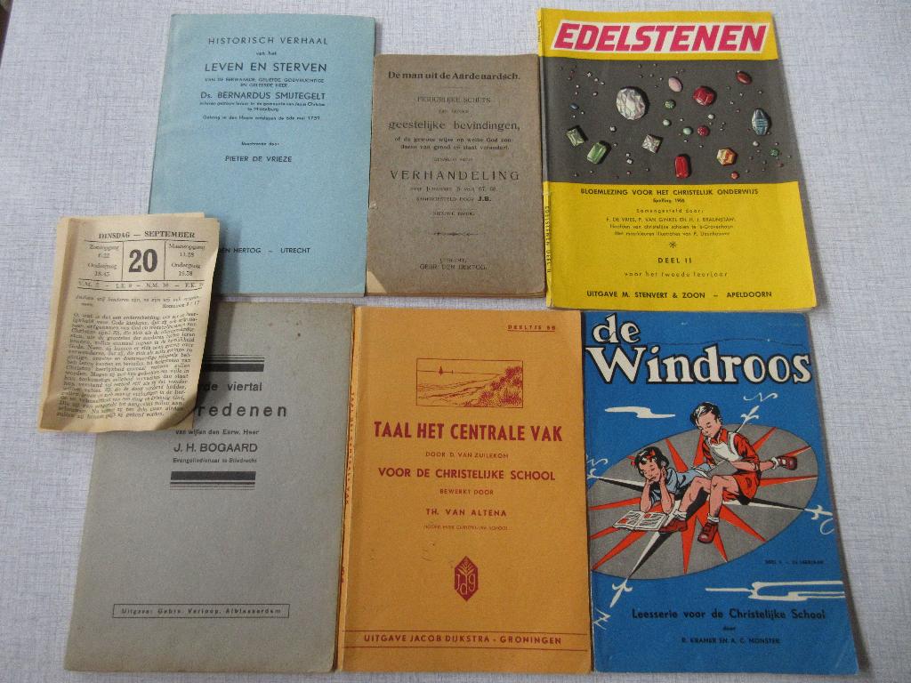 Oude christelijke schoolboeken, Boeken, Ophalen of Verzenden, Gelezen, Overige niveaus