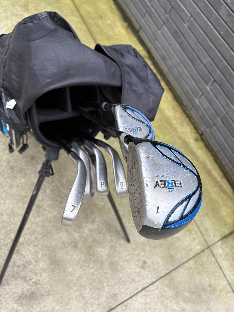 Foto 5 van Golfset voor kinderen 8-10 jaar met tas en clubs