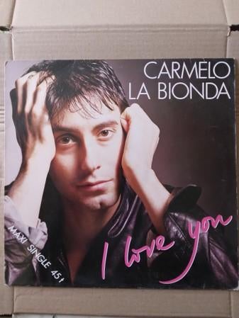 Carmelo La Bionda ‎  I Love You  lp, Ophalen of Verzenden, Gebruikt, 12 inch