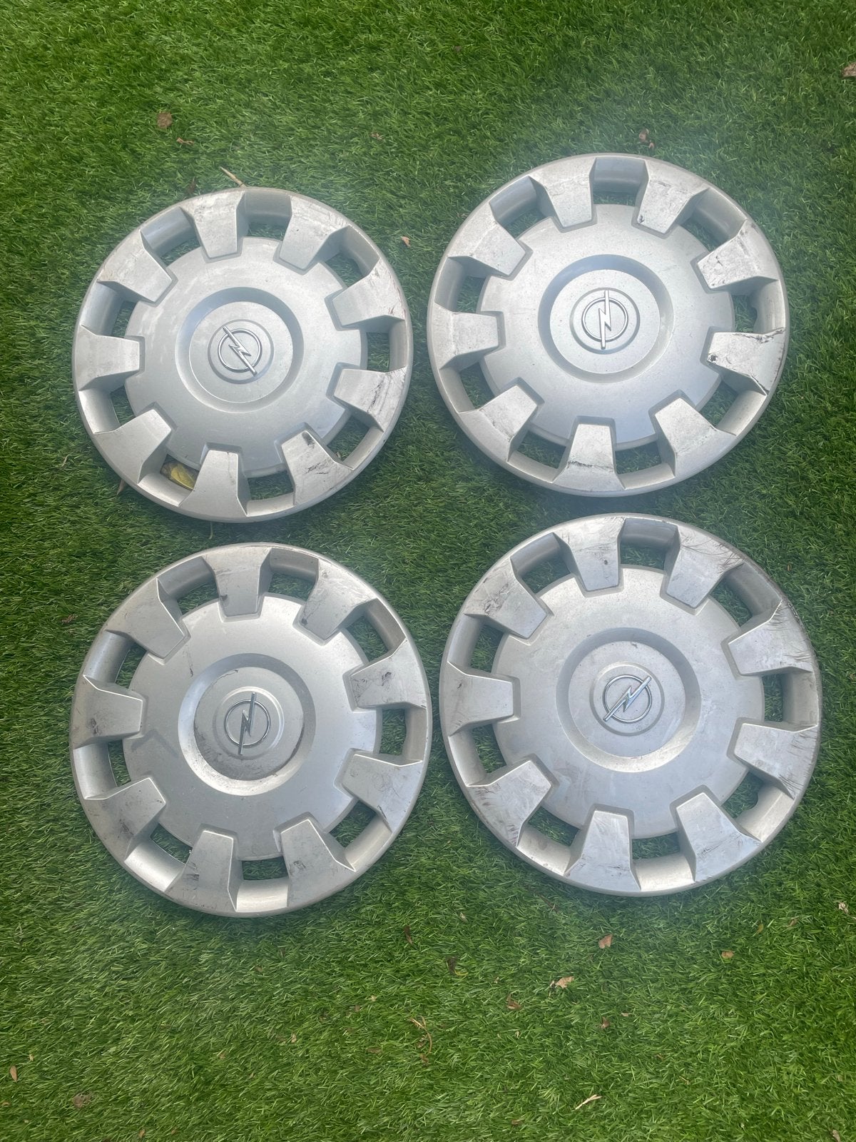 Originele Opel wieldoppen set (4 stuks), Auto diversen, Wieldoppen, Ophalen of Verzenden, Gebruikt
