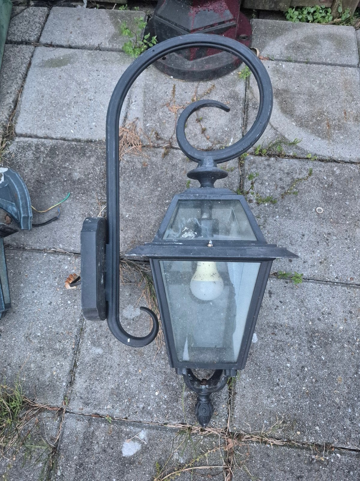 Lantaarn, Tuin en Terras, Ophalen, Staande lamp, Netvoeding, 50 tot 250 watt