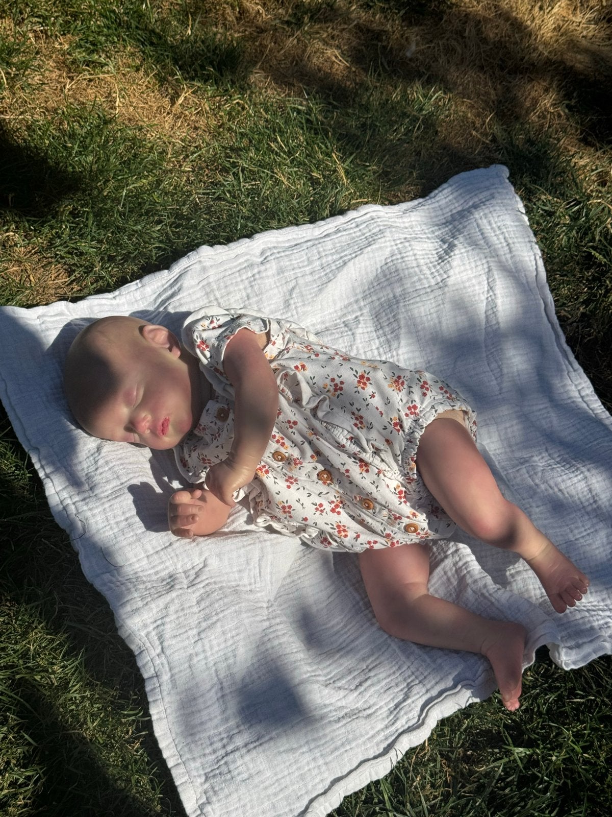 Mooie Reborn babypop Matia - origineel kitje, Ophalen of Verzenden, Zo goed als nieuw, Babypop