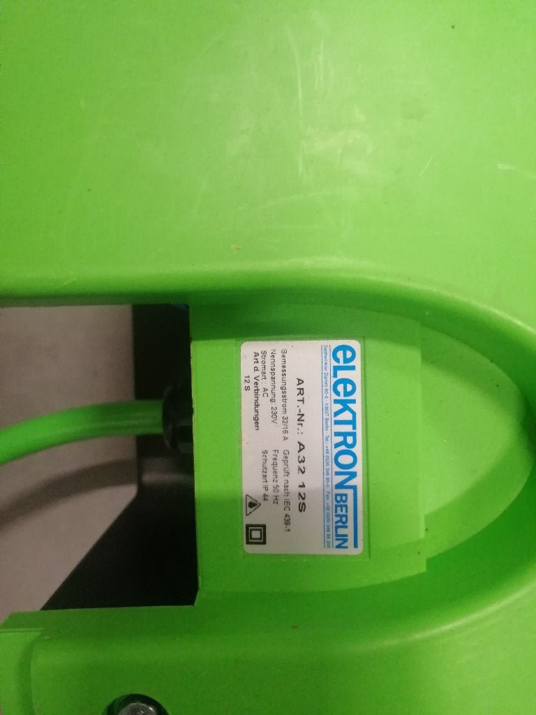 Set: Elektron Berlin Zwerfkast 32A + Keifort Krachtkabel 25M, Doe-het-zelf en Verbouw, Elektra en Kabels, Ophalen of Verzenden