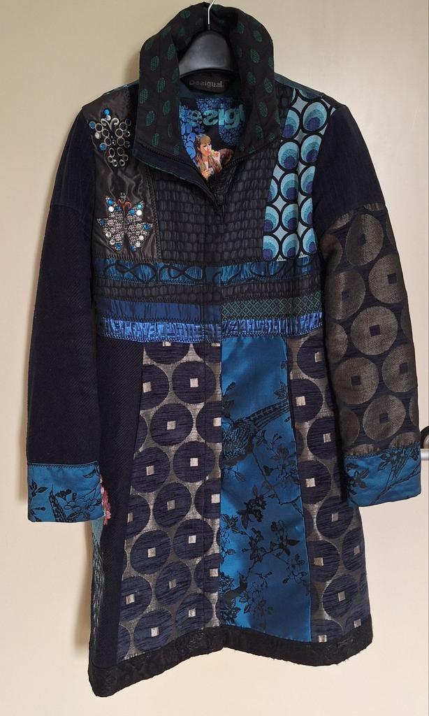 Jas Desigual (maat 36), Overige kleuren, Verzenden, Zo goed als nieuw, Desigual