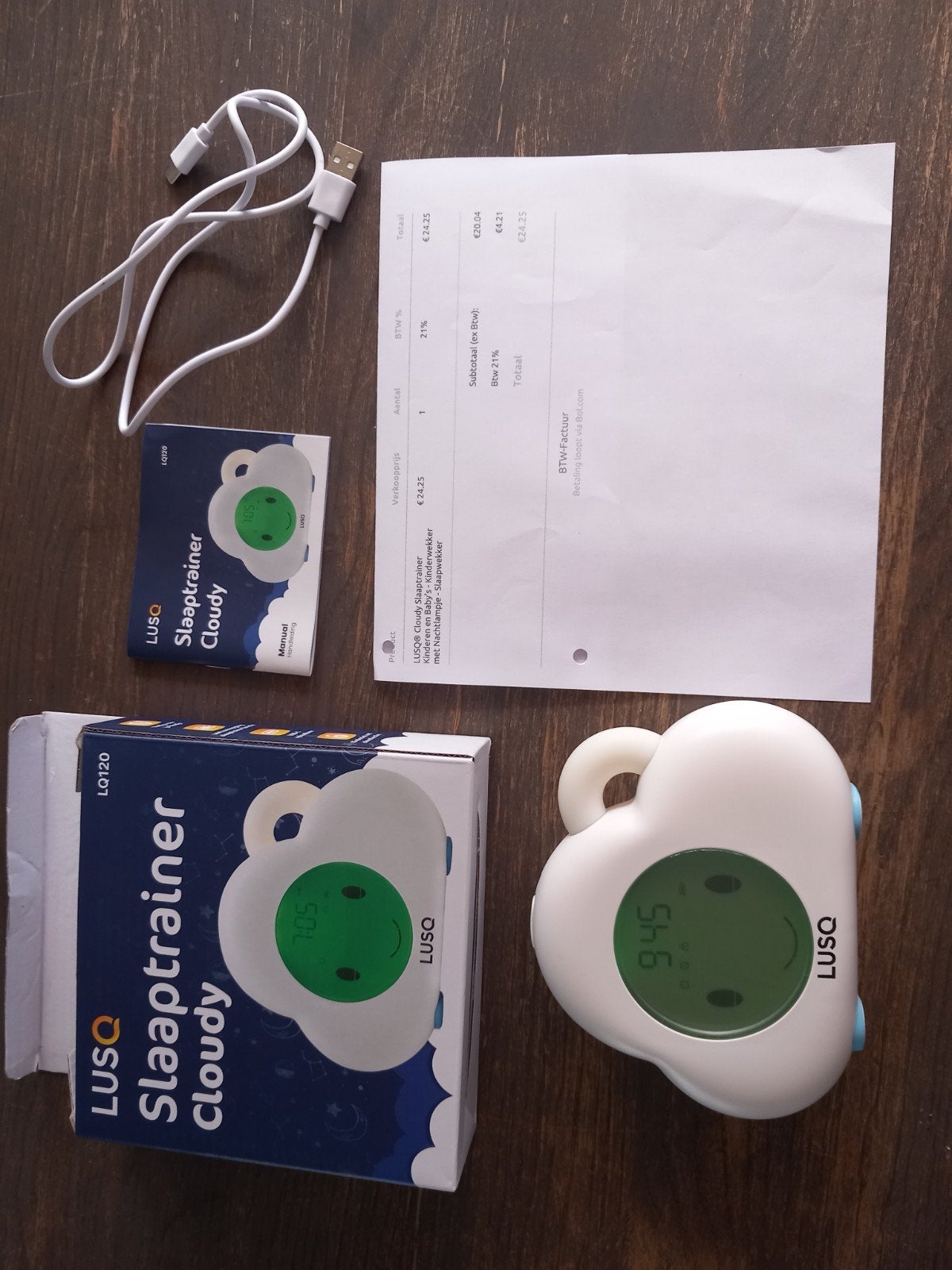 Slaaptrainer cloudy, Ophalen of Verzenden, Zo goed als nieuw