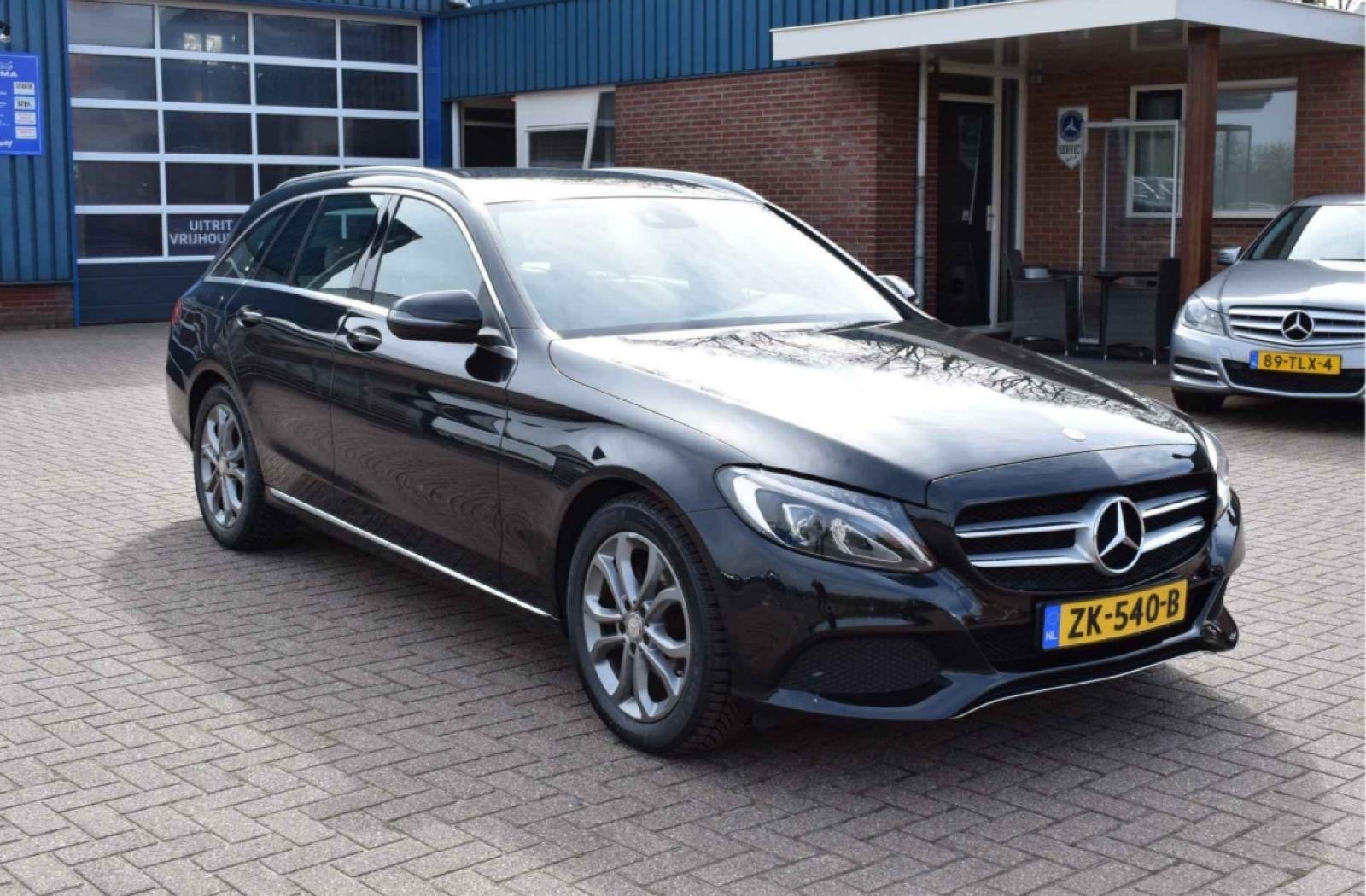 Mercedes-Benz C-Klasse C180 Estate trekhaak leren bekleding, Automaat, Achterwielaandrijving, 1800 kg, Euro 6