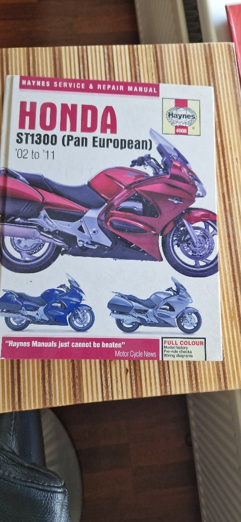 Haynes Service & Repair Manual Honda ST1300 Pan European, Motoren, Handleidingen en Instructieboekjes, Ophalen of Verzenden, Honda