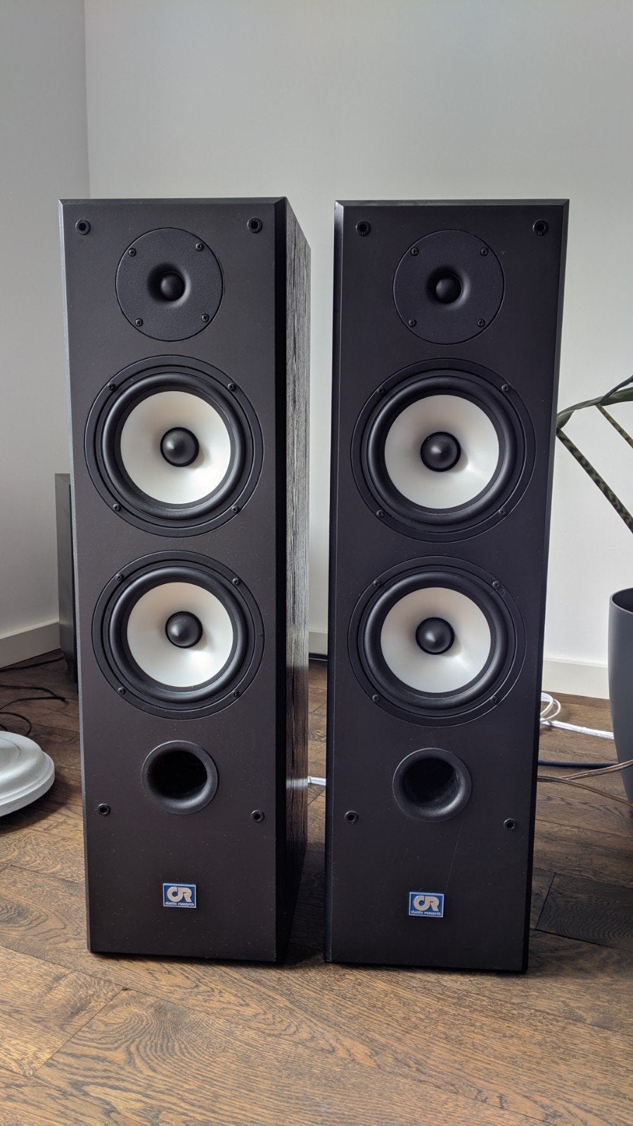 CR Vintage Vloerstaande Luidsprekers - 120W RMS