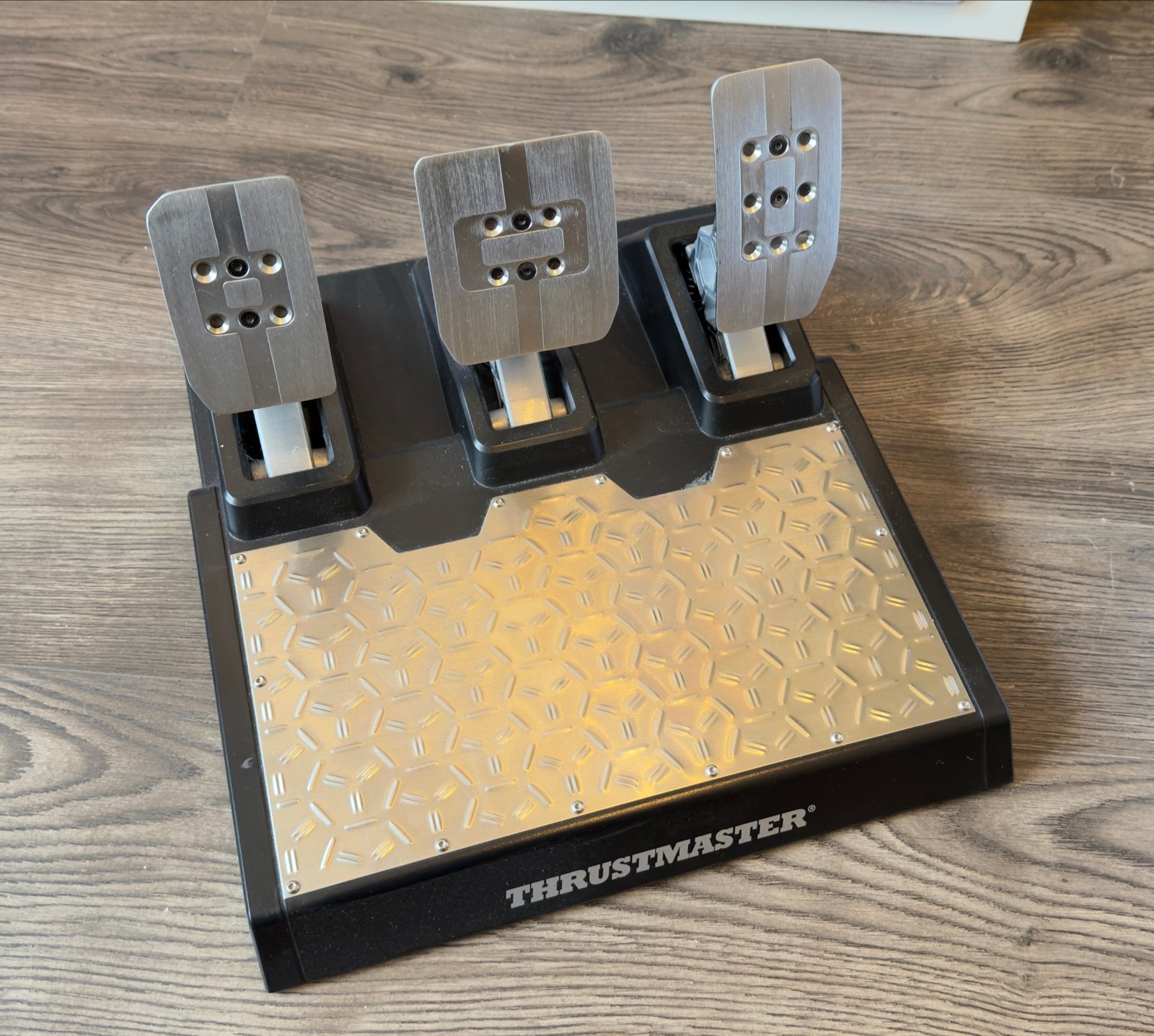 Thrustmaster T-LCM Pedalen, Ophalen of Verzenden, Zo goed als nieuw, Thrustmaster, PC