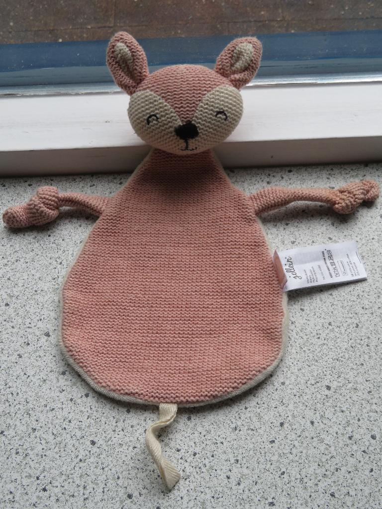 Speen of knuffeldoekje merk Jollein Deer Pale Pink hertje, Overige typen, Ophalen of Verzenden, Zo goed als nieuw, Wasbaar
