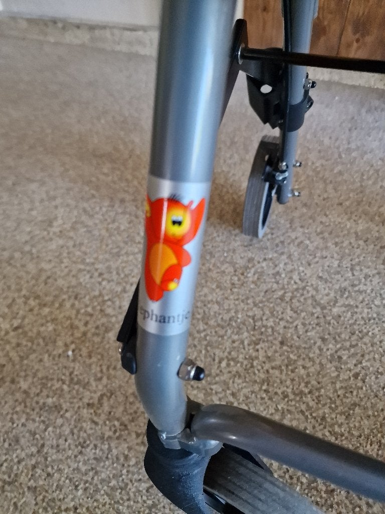 Rollator, Ophalen, Opvouwbaar, Gebruikt