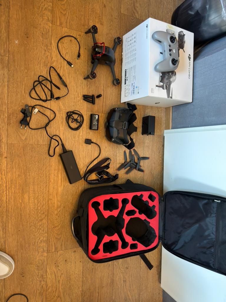 DJI FPV combo, Ophalen of Verzenden, Zo goed als nieuw