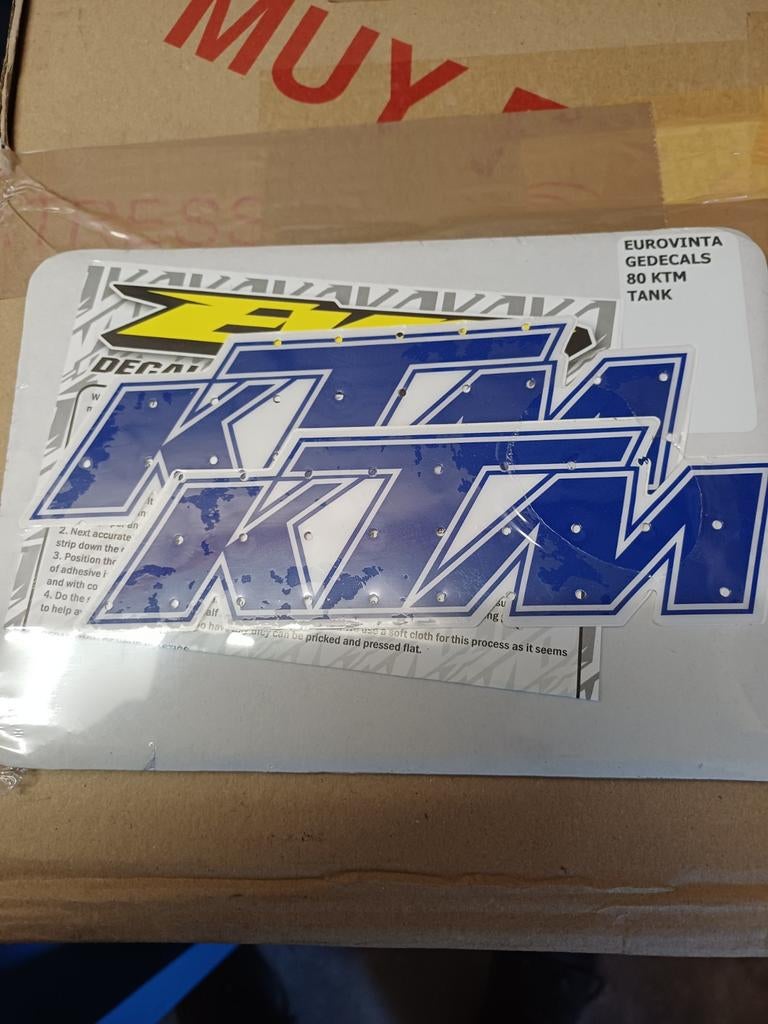 Te koop, ktm tank stickers, Motoren, Ophalen of Verzenden