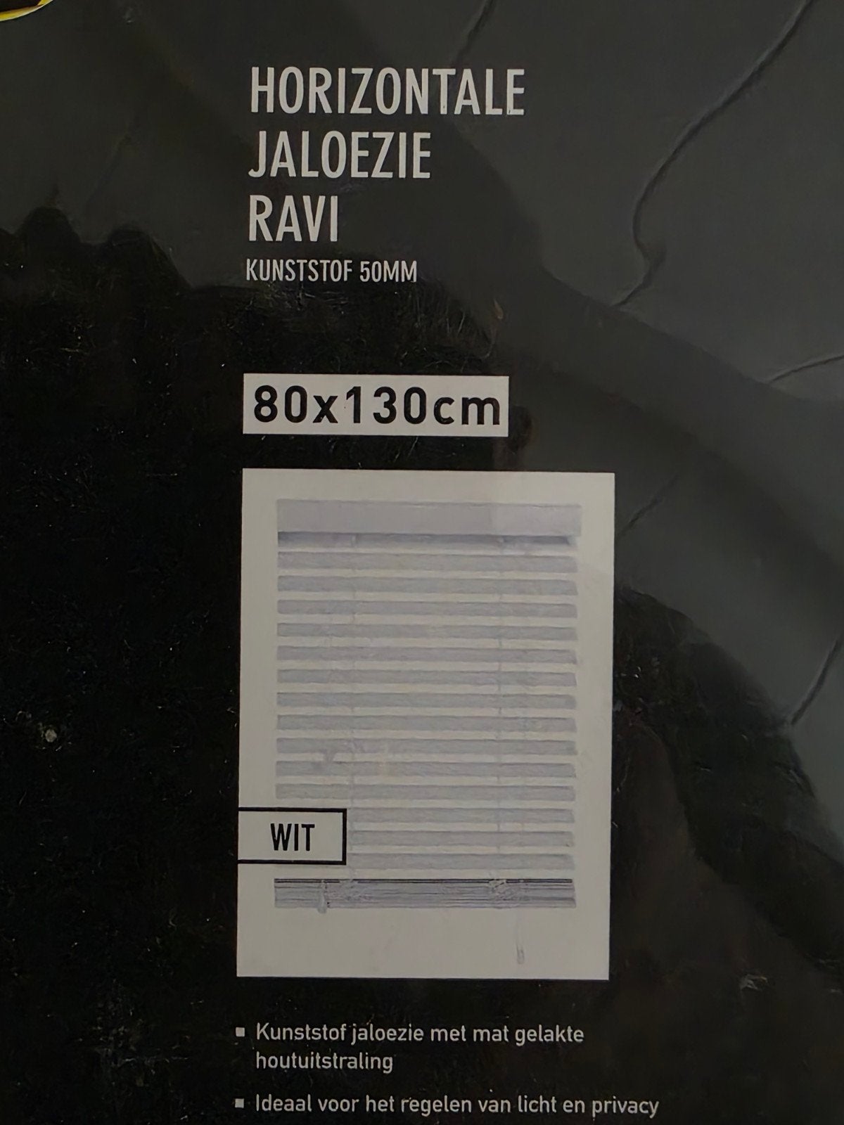 horizontale jaloezie Ravi, Ophalen, Wit, Jaloezie, Kunststof