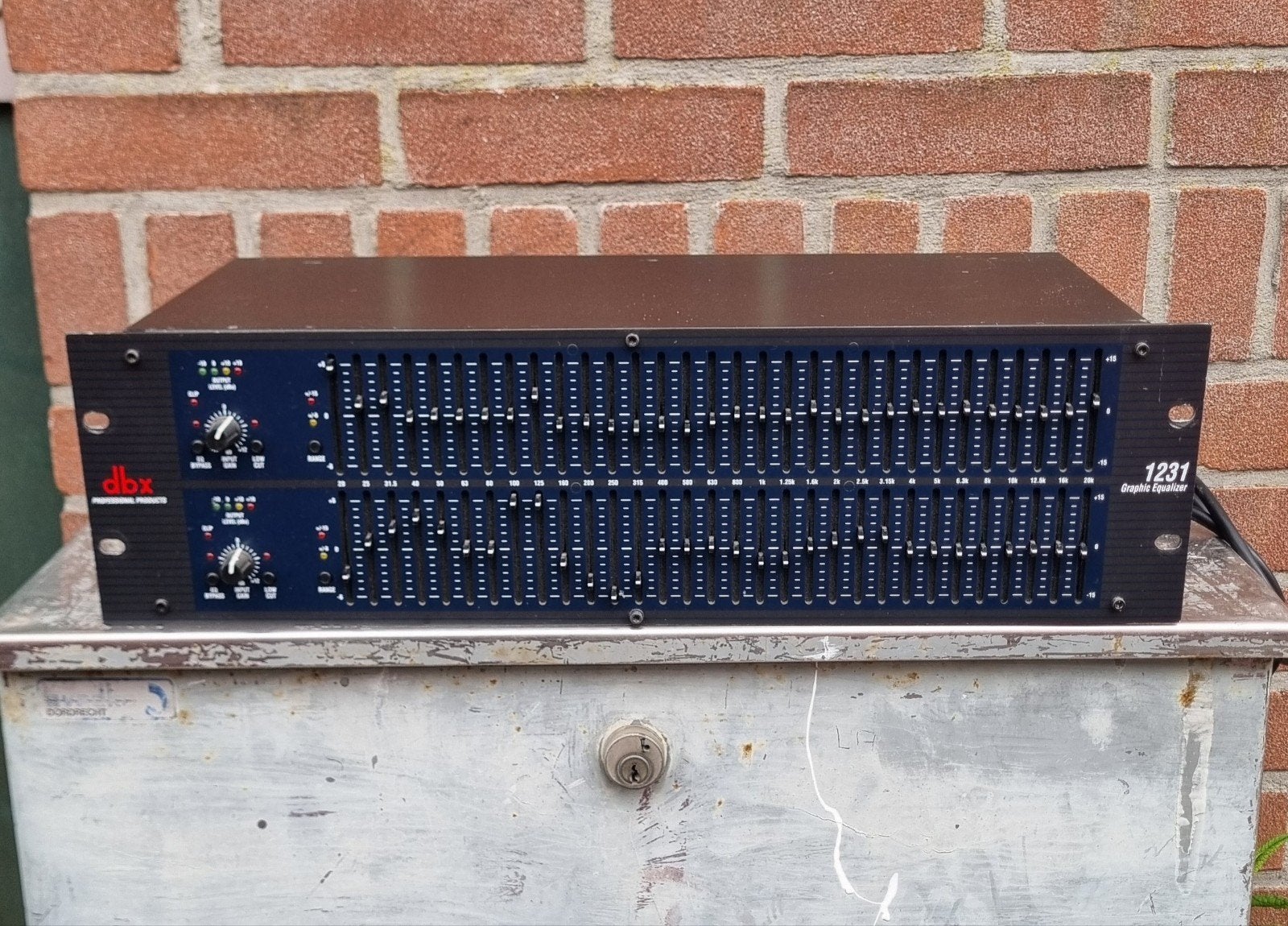 DBX 1231 dubbele 31- bands equalizer, Ophalen, 120 watt of meer, Overige merken