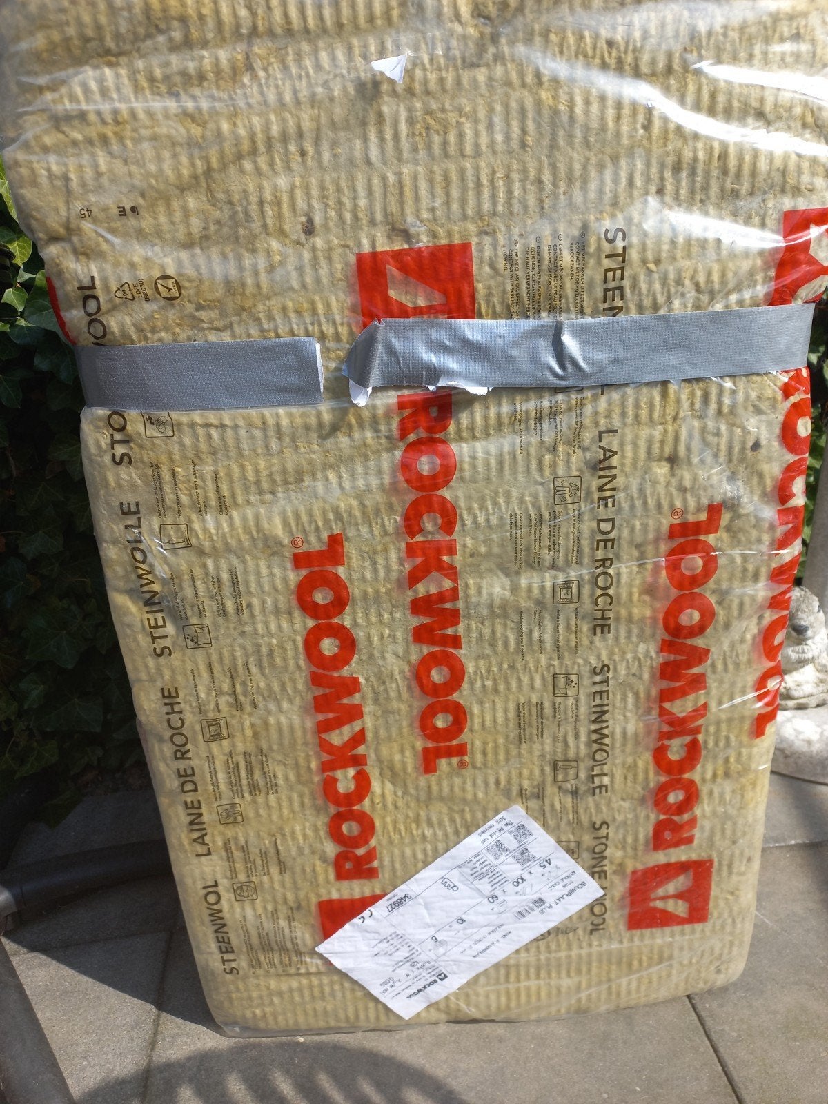 1pak rock wool 15 euro, Ophalen of Verzenden, Overige materialen, Minder dan 4 cm, Minder dan 5 m²