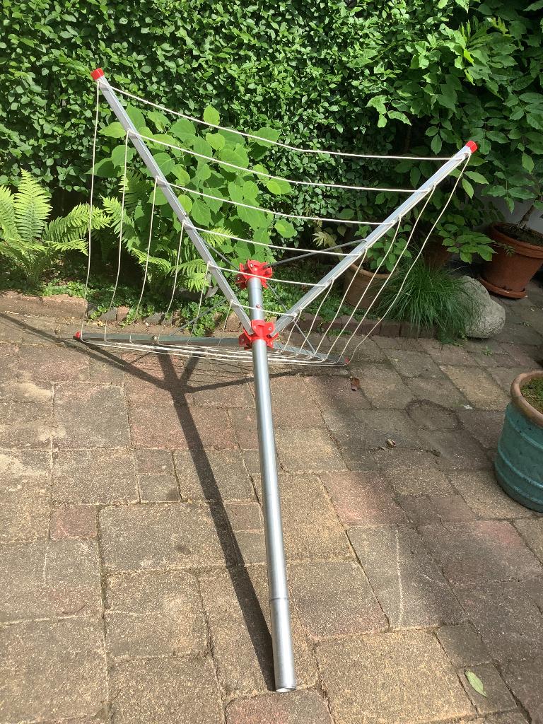 Aluminium droogmolen voor op de dissel of op de boot, Ophalen, Zo goed als nieuw, Droogmolen