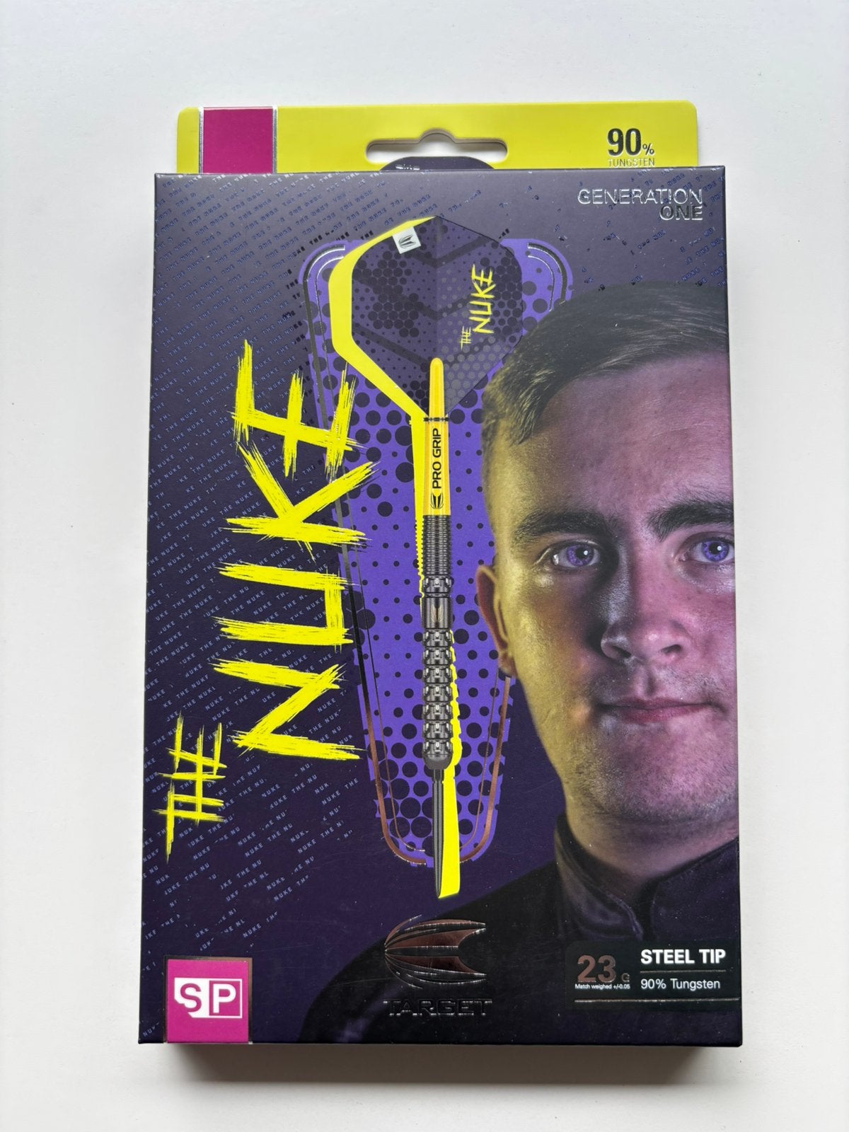Luke Littler The Nuke Darts - 23g, 90% Tungsten, Sport en Fitness, Darts, Ophalen of Verzenden, Nieuw, Pijlen