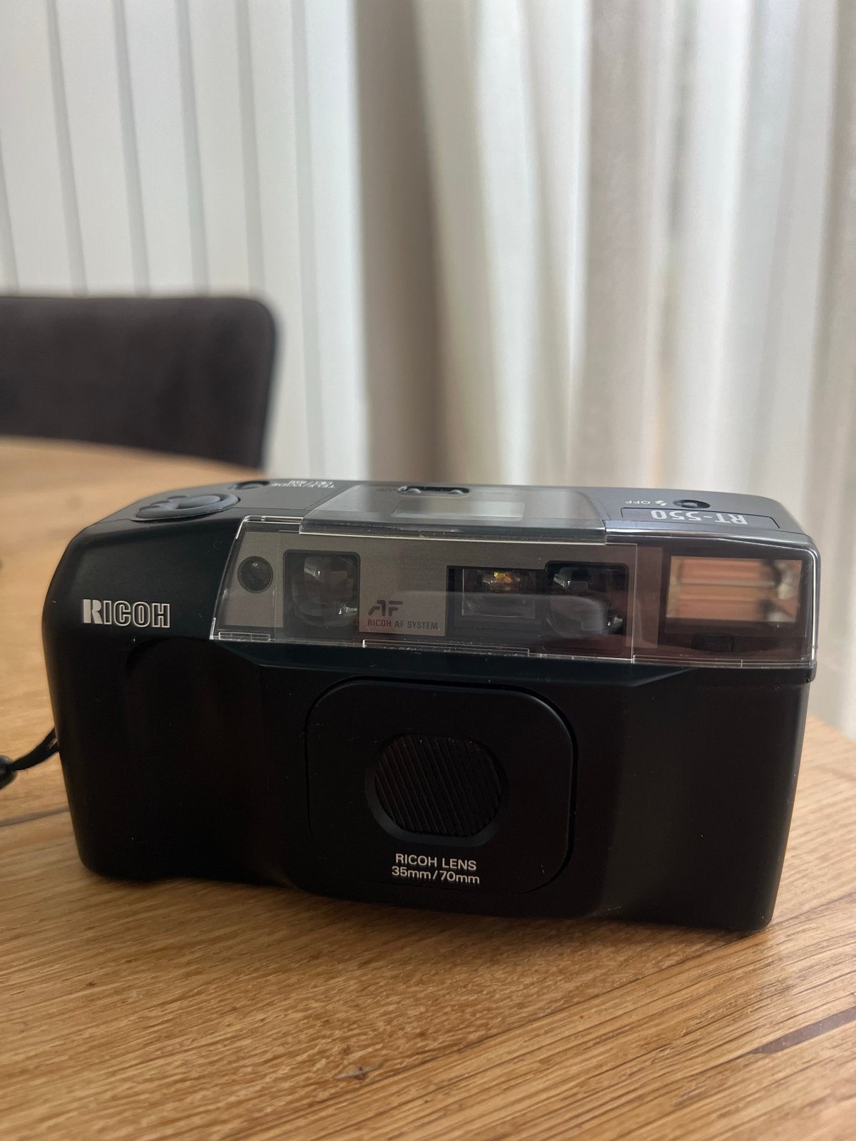 Ricoh RT-550 Compact Camera - Vintage Analoge Fotografie, Ophalen of Verzenden, Gebruikt, Compact, Overige Merken